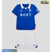 Rangers Heimtrikotsatz Kinder 2025-26 Kurzarm (+ Kurze Hosen)